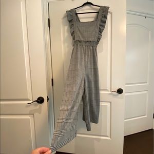 Anthropologie London Rose Jumper Romper size XL